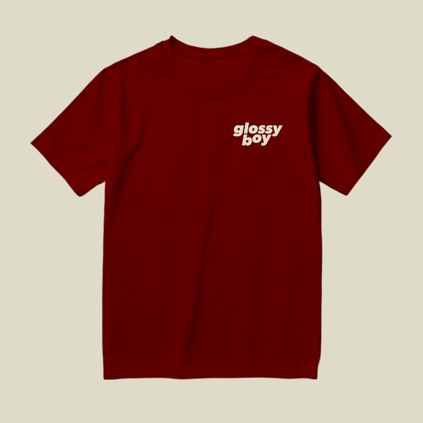 Glossy Boy Badge Logo T-Shirt