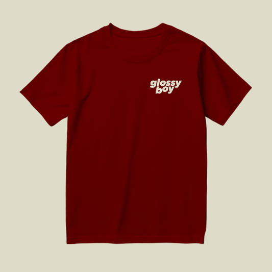 Glossy Boy Badge Logo T-Shirt