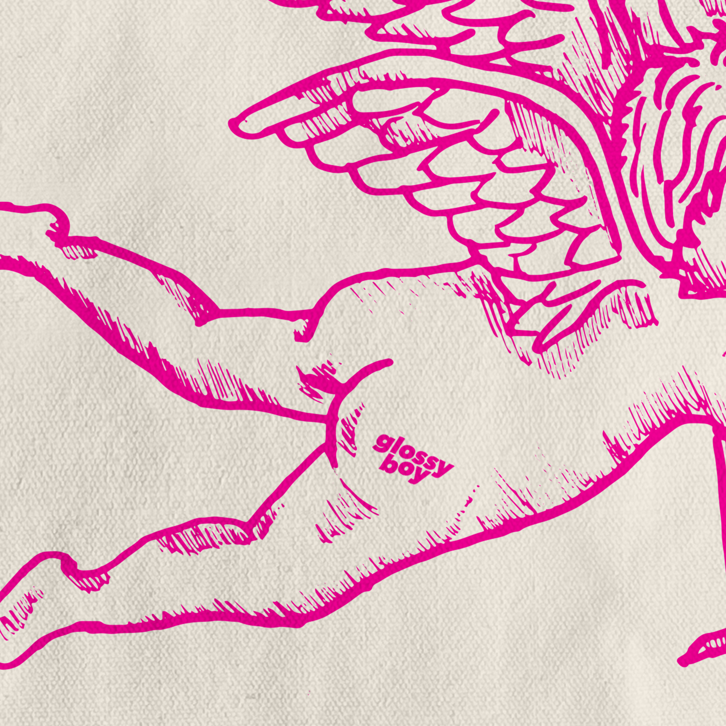 Glossy Boy Cherub Tote
